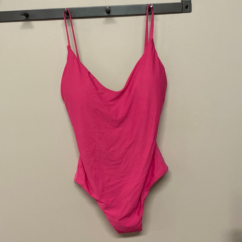 JCrew Fuchsia One Piece Swimsuit